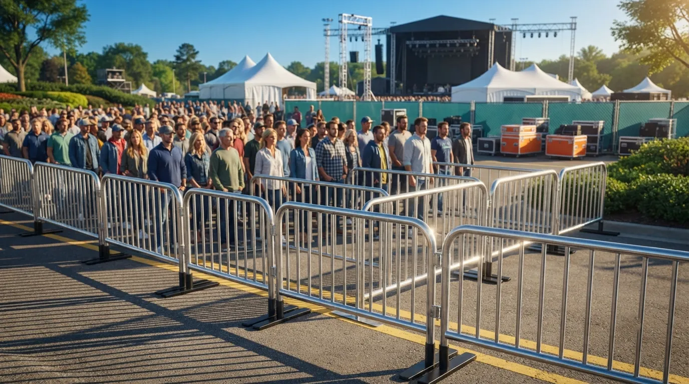 Crowd Control Barrier Rental in Saint George, UT