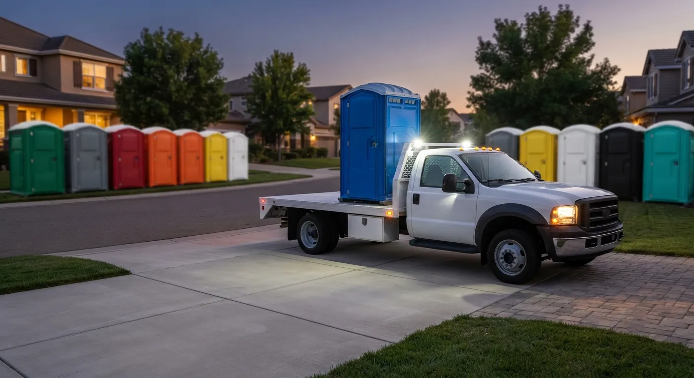 Emergency Porta Potty Rental in Saint George, UT